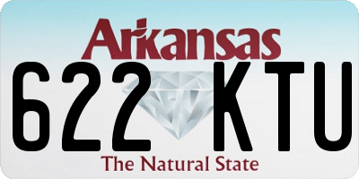 AR license plate 622KTU