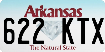 AR license plate 622KTX