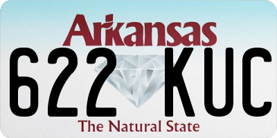 AR license plate 622KUC
