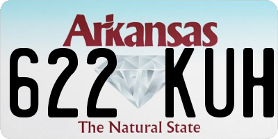 AR license plate 622KUH