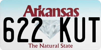 AR license plate 622KUT