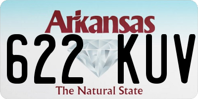 AR license plate 622KUV