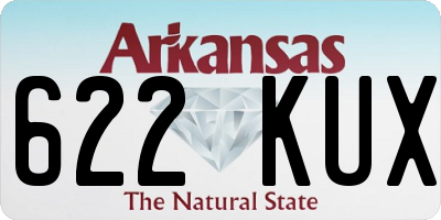 AR license plate 622KUX