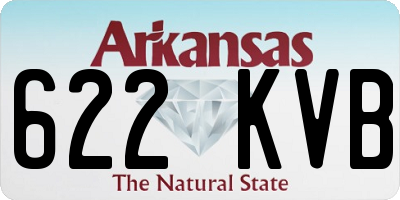 AR license plate 622KVB