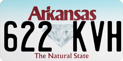 AR license plate 622KVH