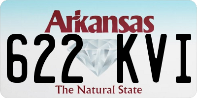 AR license plate 622KVI