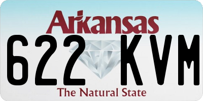 AR license plate 622KVM