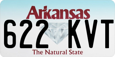 AR license plate 622KVT