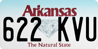 AR license plate 622KVU