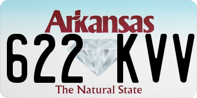 AR license plate 622KVV