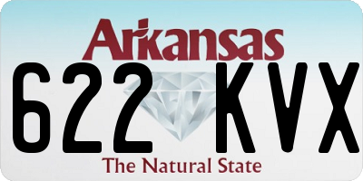 AR license plate 622KVX