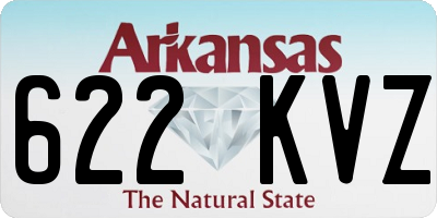 AR license plate 622KVZ