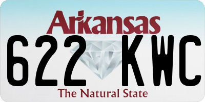 AR license plate 622KWC