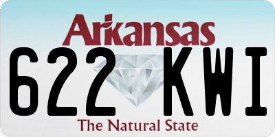 AR license plate 622KWI