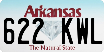 AR license plate 622KWL