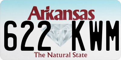 AR license plate 622KWM