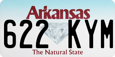AR license plate 622KYM