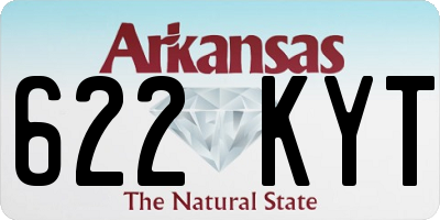 AR license plate 622KYT