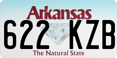 AR license plate 622KZB