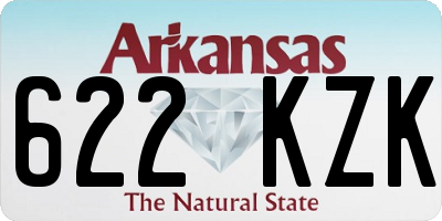 AR license plate 622KZK