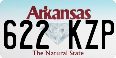 AR license plate 622KZP