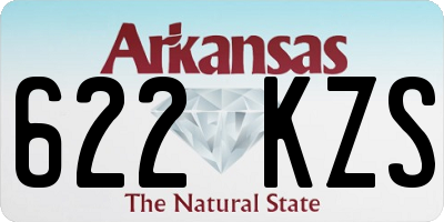 AR license plate 622KZS