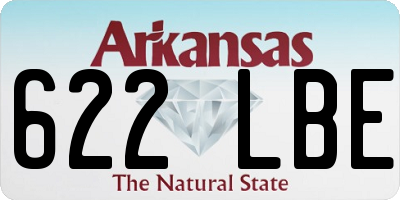 AR license plate 622LBE