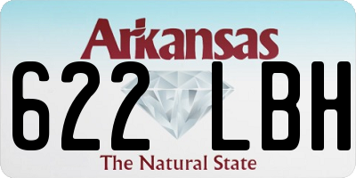 AR license plate 622LBH