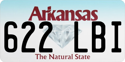 AR license plate 622LBI