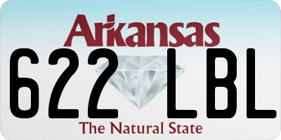 AR license plate 622LBL