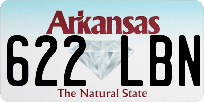 AR license plate 622LBN