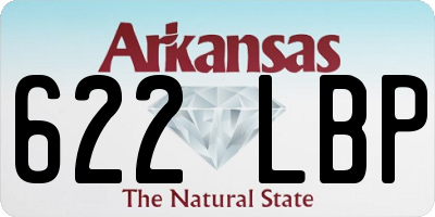 AR license plate 622LBP