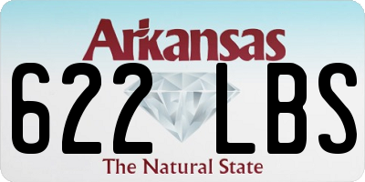 AR license plate 622LBS