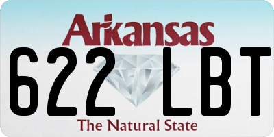 AR license plate 622LBT