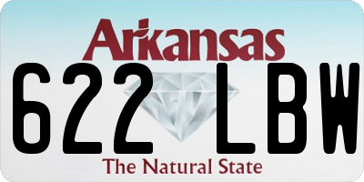 AR license plate 622LBW