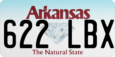 AR license plate 622LBX