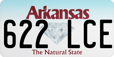 AR license plate 622LCE