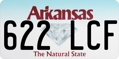 AR license plate 622LCF