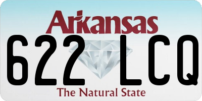 AR license plate 622LCQ