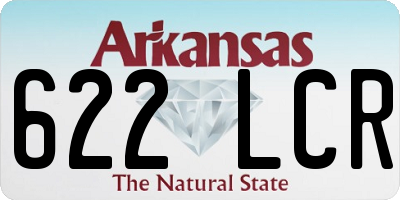 AR license plate 622LCR