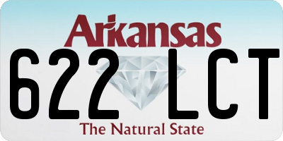 AR license plate 622LCT