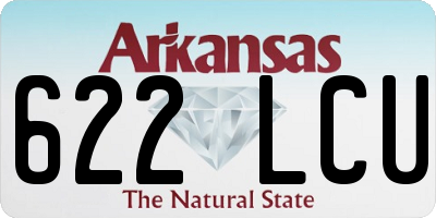 AR license plate 622LCU
