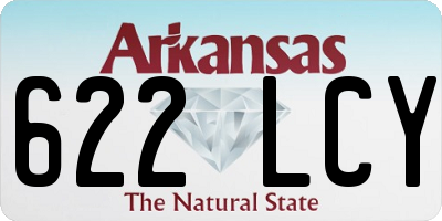 AR license plate 622LCY