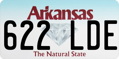 AR license plate 622LDE