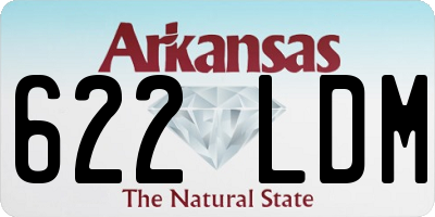 AR license plate 622LDM