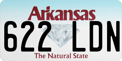 AR license plate 622LDN