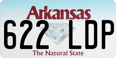 AR license plate 622LDP