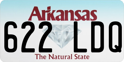 AR license plate 622LDQ