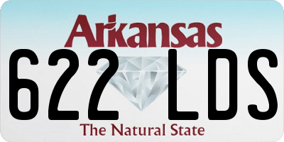 AR license plate 622LDS