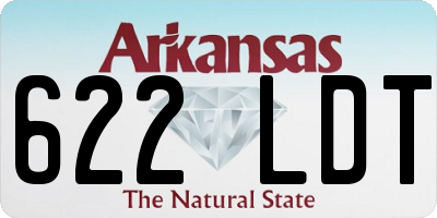 AR license plate 622LDT